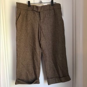 Old Navy herringbone crop pants. Size 14